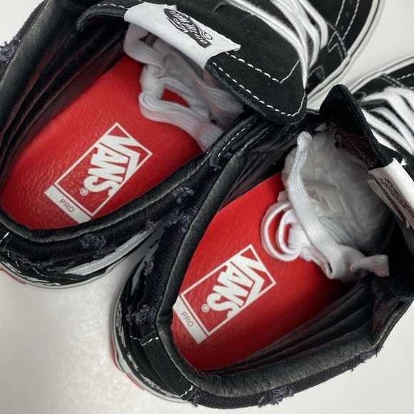 SUPREME x Vans Sk8 Hi Black Denim size 9 - Picture 7 of 12